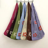 Large Capacity Shoulder Bag for Women - Knitting Holes Handbag Tote Bag