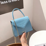 Western Shoulder Messenger Bag Mini Chain Handbag Women Portable