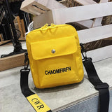 Canvas Handbags Girl Travel Student Shoulder Bags Crossbody Bags