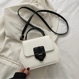 Flap Shoulder Bags for Women PU Leather Totes Bag Small Crossbody Handbag