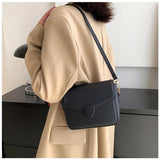 Vintage Flap Shoulder Bag Small Crossbody Handbag Purse