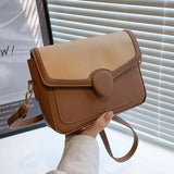 Vintage Flap Shoulder Bag Small Crossbody Handbag Purse