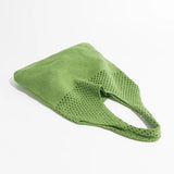 Cotton Crochet Women Shoulder Bags Large Capacity Casual Female Shopper Tote Bag