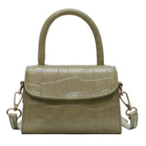 Crocodile PU Leather Shoulder Handbag Crossbody Bag
