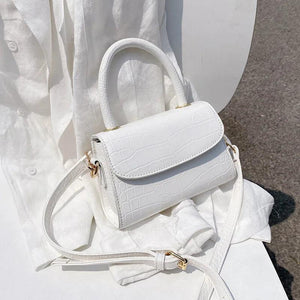 Crocodile PU Leather Shoulder Handbag Crossbody Bag