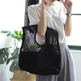 Hollow Mesh Women's Bag Fishing Net Handbag