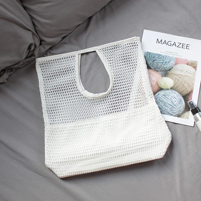 Hollow Mesh Women's Bag Fishing Net Handbag