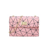 Fashionable Shoulder Bag Chain Crossbody Diamond Lattice