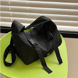 Nylon Crossbody Bag for Women Men Shoulder Messenger Pouch Canvas Satchel