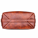 Vintage Rivet Crossbody Bag Large Capacity Shoulder Messenge