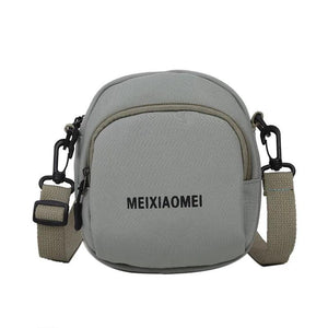 Canvas Crossbody Bags for Women Small Shoulder Bag Handbag Zipper Mini Messenger