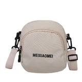 Canvas Crossbody Bags for Women Small Shoulder Bag Handbag Zipper Mini Messenger