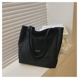 Retro Canvas Handbag Women's Totes Shoulder Bag Large Capacity Crossbody Satchel