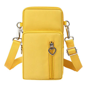 Stylish Women's Zipper Shoulder Handbag