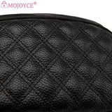 Cowhide Leather Crossbody Sling Bag Multi-layer Pocket Messenger Handbag