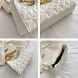 Women's Diamond Shoulder Bag Niche Chain Handbag All-match Shopping Bag