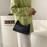 Women's Diamond Shoulder Bag Niche Chain Handbag All-match Shopping Bag