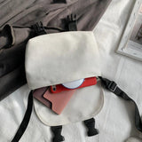 Mini Canvas Satchels Shoulder Bag Women Crossbody Handbag