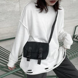 Mini Canvas Satchels Shoulder Bag Women Crossbody Handbag