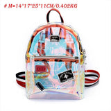 Clear Jelly Shoulder Beach Bag Transparent Handbag Tote