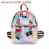 Clear Jelly Shoulder Beach Bag Transparent Handbag Tote
