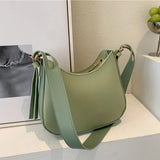 Women's PU Leather Shoulder Bag Retro Classic Purse Handbag Clutch