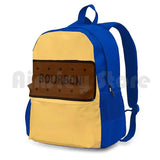 Chocolate Bourbon Biscuit Hiking Backpack Waterproof Camping Travel