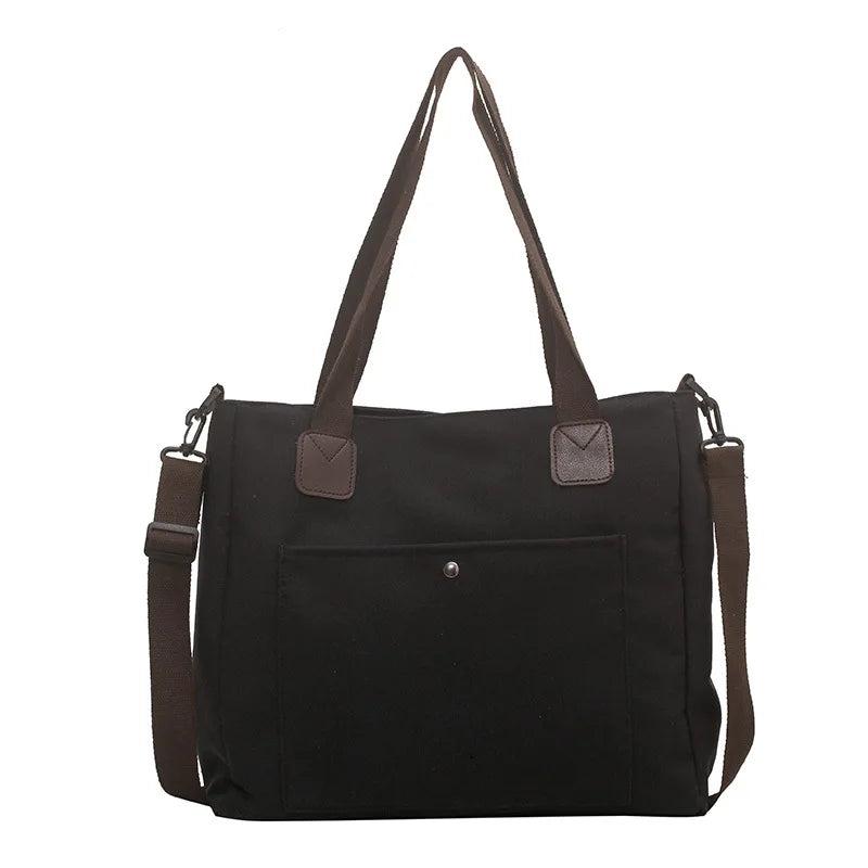 Large Capacity Casual Canvas Shopping Bag