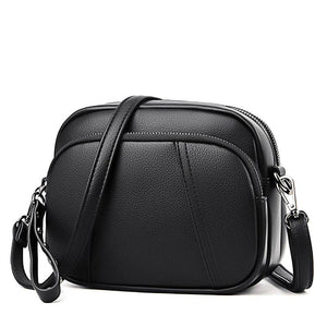 Women Crossbody Bag Shoulder Handbag PU Leather Messenger Bag