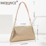 Aluminium Rhinestones Pattern Evening Clutch Bag