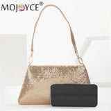 Aluminium Rhinestones Pattern Evening Clutch Bag