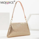 Aluminium Rhinestones Pattern Evening Clutch Bag