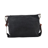 Retro Canvas Tote Shoulder Bags Women Crossbody Bags Large Solid Bags