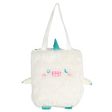 Japanese Funny Plush Handbag Embroidery Little Monster