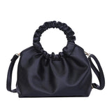 Vintage Leather Handbag Tote Clutch Messenger Shoulder Bag for Women