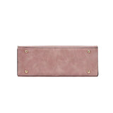 Arrival Women's PU Leather Handbags Large Capacity Messenger Bags 3-Piece Set