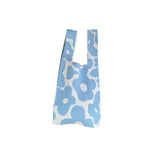 Women's Winter Knitted Handbags Matching Flower Purse Tote Bag