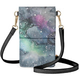 Solar System Unisex Mobile Phones Bag Milky Way Planets Space