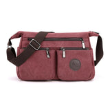 Vintage Leather Shoulder Bag for Women Crossbody Tote Purse