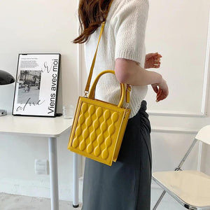 Summer Leather Party Shoulder Bag Women's PU Crossbody Small Square Bag