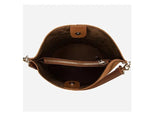 Matte Leather Crossbody Bag for Women