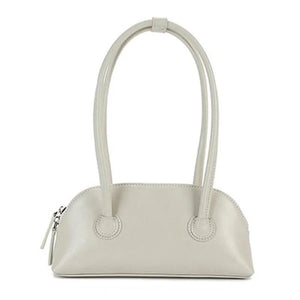 Retro Solid Wax Leather Shoulder Bag