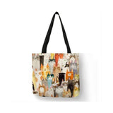 Animal Pattern Art Shoulder Bag High Capacity Women's Handbag