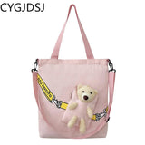 Canvas Crossbody Bags for Women Shoulder Bags Ladies Handbags