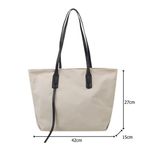 Waterproof Nylon Handbag Women Large Capacity Shoulder Bags