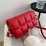 Spring Wild Shoulder Bag Plaid Bag Women Ladies Messenger Small Square Bag Handb