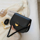 Leisure Texture Shoulder Bag Lady Handbag Tote Solid