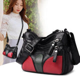 Small Leather Shoulder Bag for Women Crossbody