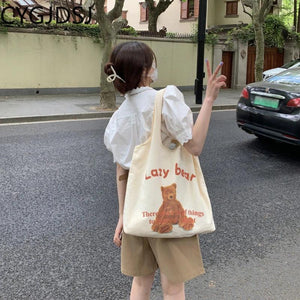 Canvas Tote Bag Handbag Shoulder Bag Women Bag