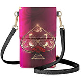 Rainbow Colored Butterflies Cell Phone Bag